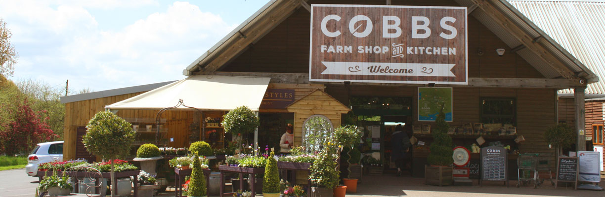 Exterior of Cobbs Farm Shop &Kitchen 
