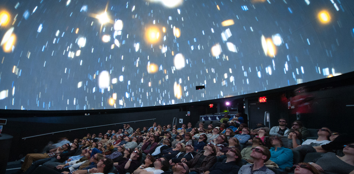 The planetarium at We the Curious