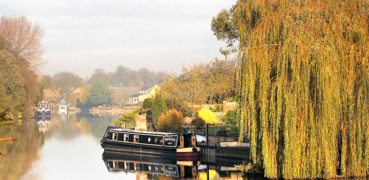 A boat on the Thames